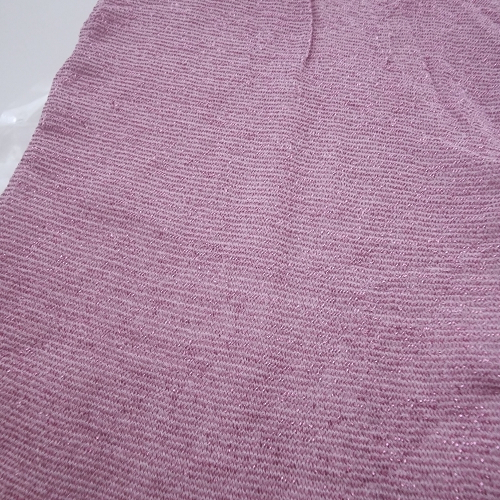 NWT Free People Pink All That Shimmers Tights - Picture 10 of 10